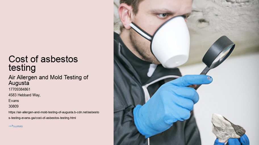 Cost of asbestos testing