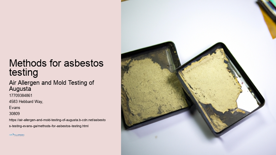 Methods for asbestos testing