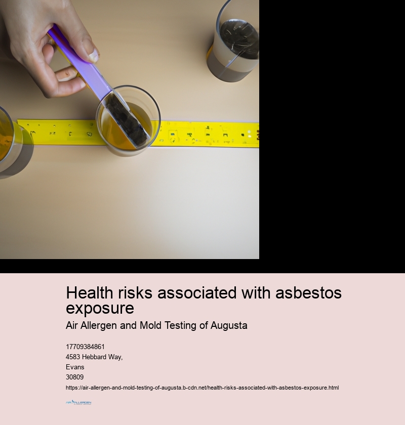 Health risks associated with asbestos exposure